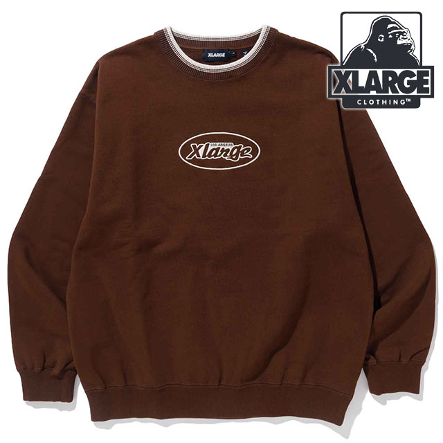 XLARGE（エクストラ ラージ） メンズ レトロ クルーネック スウェット 