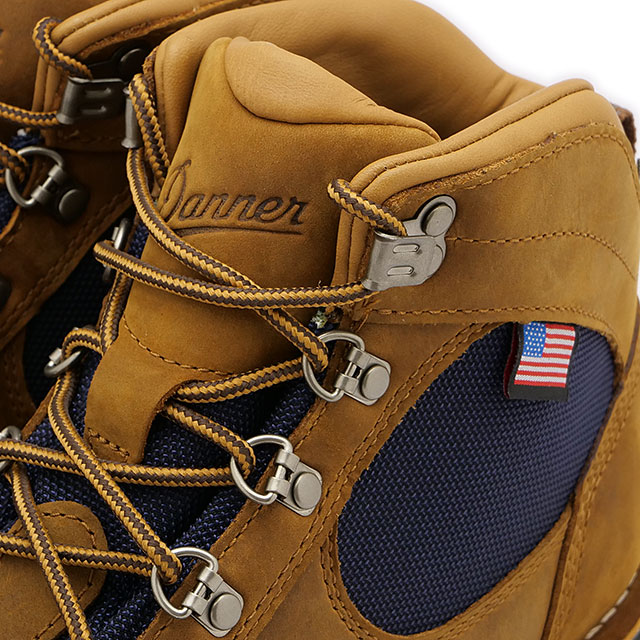 ダナー Danner メンズ ブーツ カスケードクレスト5 60432 FW23 CASCADE CREST 5 靴 防水 GORE-TEX USA製 BROWN BLUE 正規取扱店 | Danner | 03