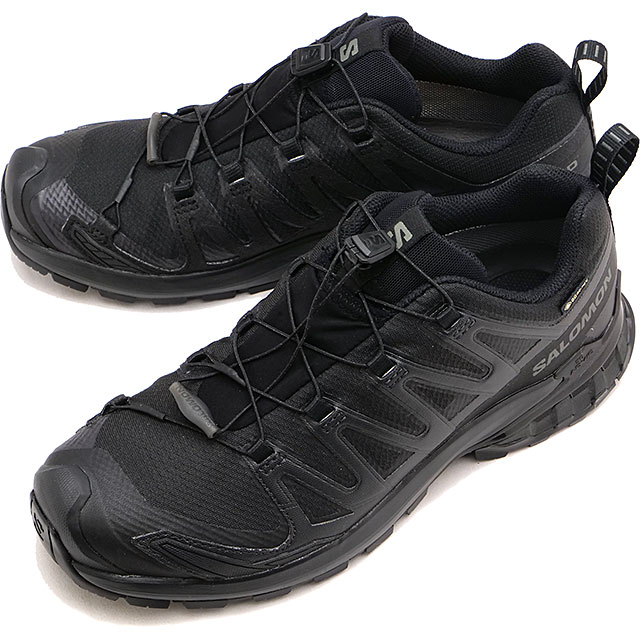 サロモン SALOMON メンズ トレイルランニングシューズ ゴアテックス L47270100 FW23 XA PRO 3D V9 GTX 防水 アウトドア Black Phantom Pewter 黒 ブラック系 :10076613:ミスチーフ