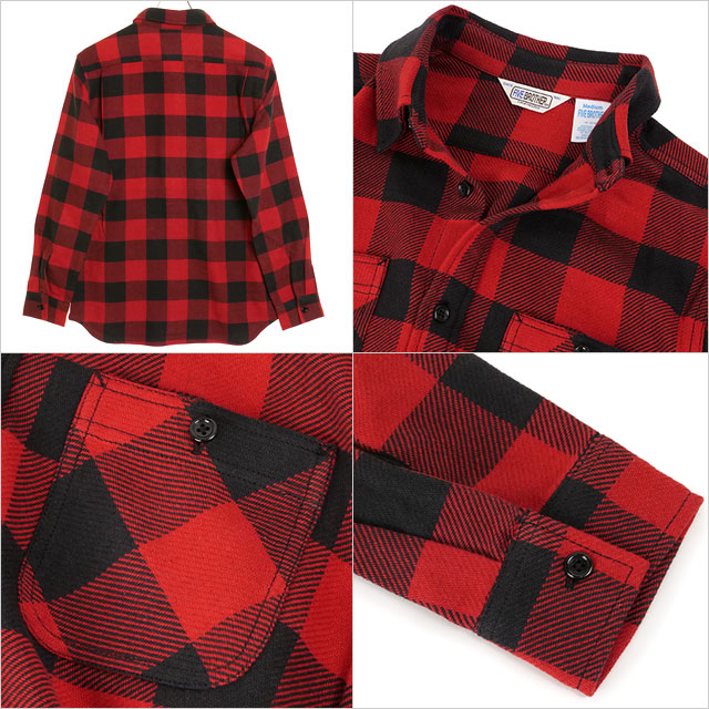 FIVEBROTHER（ファイブブラザー） メンズ ヘビーフランネル ワーク