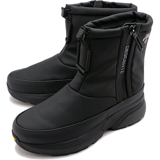 デサント DESCENTE D.TRACE SL BV 23.1 DM1WJD04BK メンズ・レディース 防寒 防水設計 ビブラムソール BLK 黒 ブラック系 正規取扱店