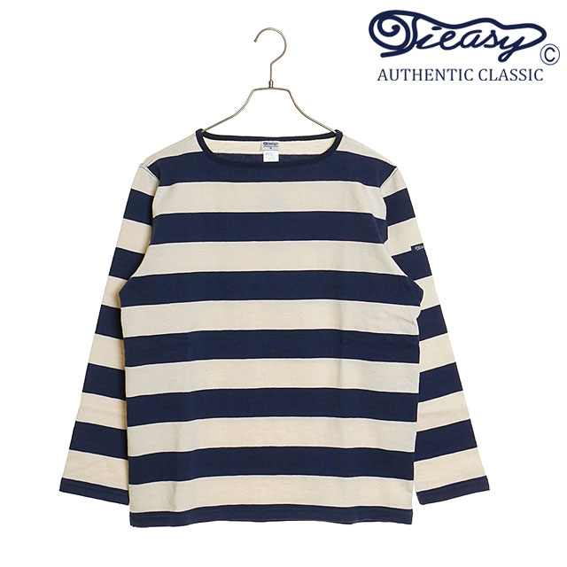 TIEASY ティージー Tieasy メンズ HDCS ボートネック ワイドボーダー