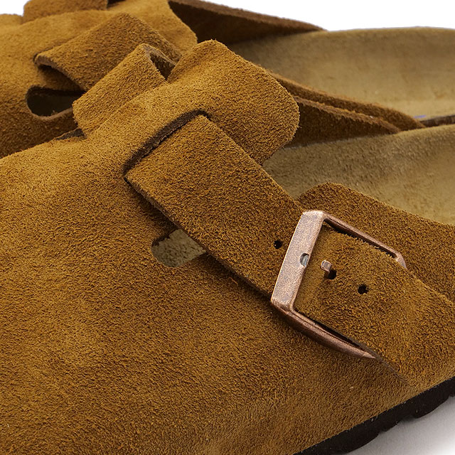 ビルケンシュトック BIRKENSTOCK ボストン ソフトフットベット ベロア 1009542 1009543 FW23 Boston SFB VL メンズ・レディース 靴 クロッグ サンダル Mink｜mischief｜04