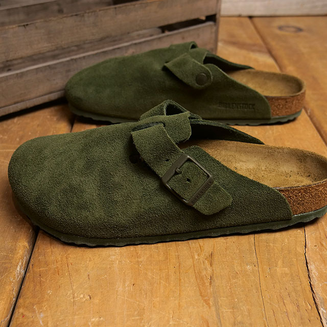 ビルケンシュトック BIRKENSTOCK ボストン ベロア 1024721 1024714 FW23 Boston VL メンズ・レディース 靴 クロッグ サンダル Thyme｜mischief｜02