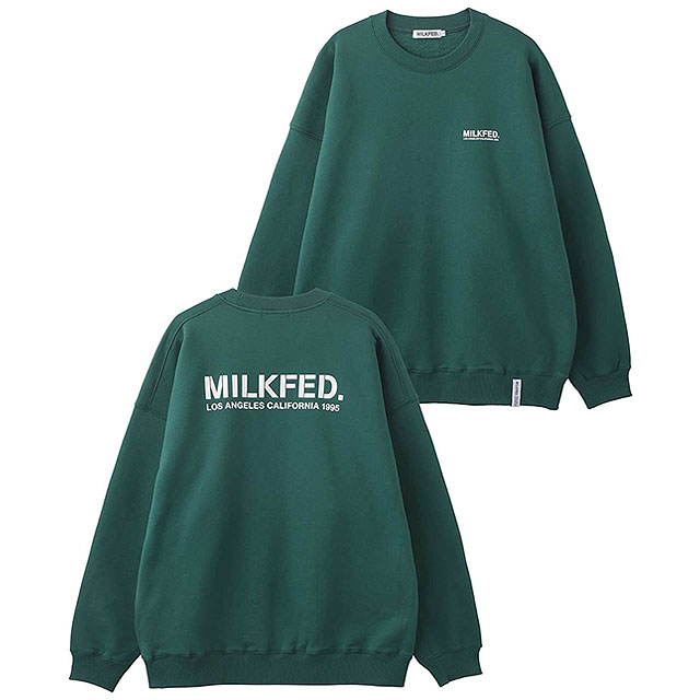 ミルクフェド MILKFED. レディース ステンシル スウェットトップ 103233012007 ...