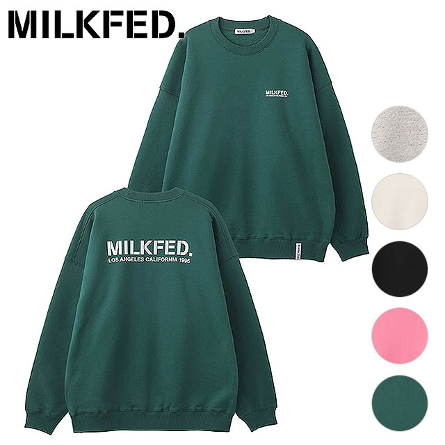 【新品・未使用】milkfed スウェット 楽天市場】ミルクフェド MILKFED. レディース 1995スウェットトップ