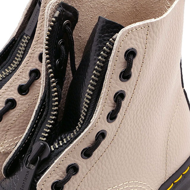 ドクターマーチン Dr.Martens レディース 8ホールブーツ シンクレア ジャングルブーツ 30584348 FW23 Sinclair 靴  厚底 センタージップ VINTAGE-TAUPE