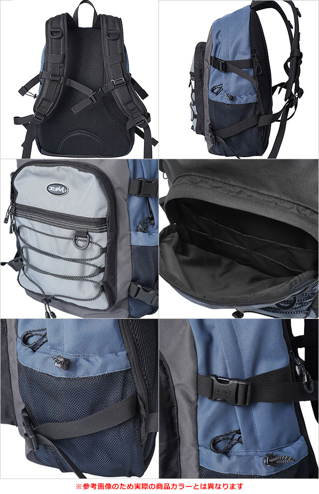 エックスガール X-girl レディース バンジーコード バックパック 105234053005 BUNGEE CORD BACKPACK xgirl 鞄 デイパック 通勤 通学 BLACK 正規取扱店 | X-girl | 02