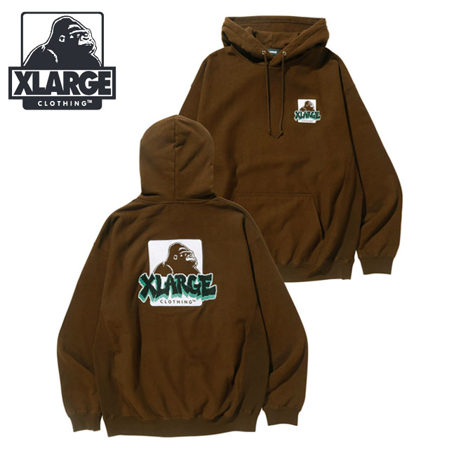 エクストララージ XLARGE メンズ グラフィティ プルオーバーフーデッド