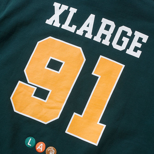 XLARGE エクストララージ メンズ ホッケー ハーフジップ