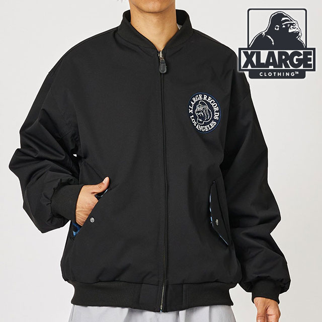 エクストララージ XLARGE メンズ リバーシブル ボンバージャケット