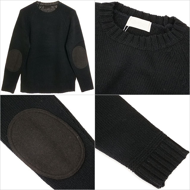 ソリア Soglia ランドノア セーター FW23 LANDNOAH Sweater メンズ・レディース トップス クルーネック ニット 日本製 Black 正規取扱店_2