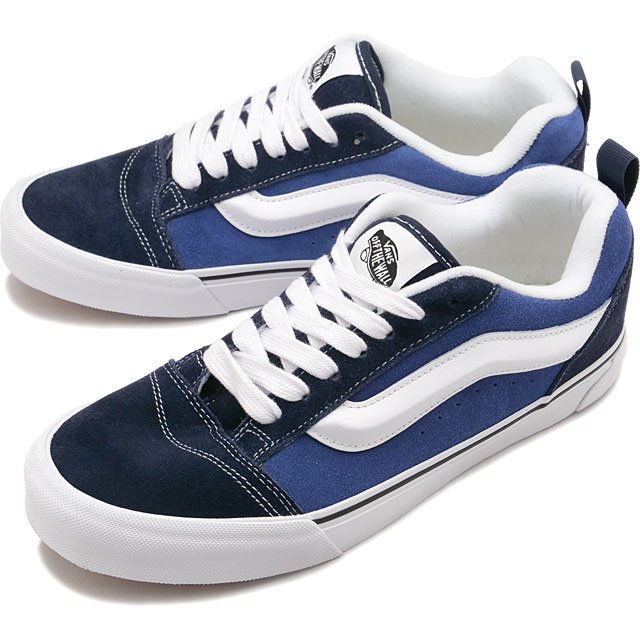 �o���Y VANS �����Y �X�j�[�J�[ �j���[�X�N�[�� VN0009QCNWD Knu Skool �C ���@���Y NAVY TRUE-WHITE ���K�戵�X