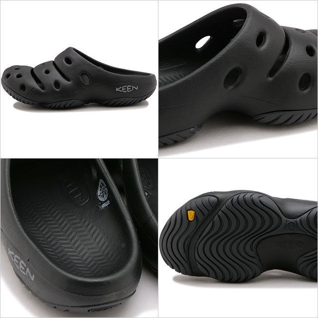 キーン KEEN レディース サンダル ヨギ 1028812 SS24 W YOGUI 靴 クロッグ キャンプ アウトドア Black Magnet 正規取扱店 | KEEN | 02