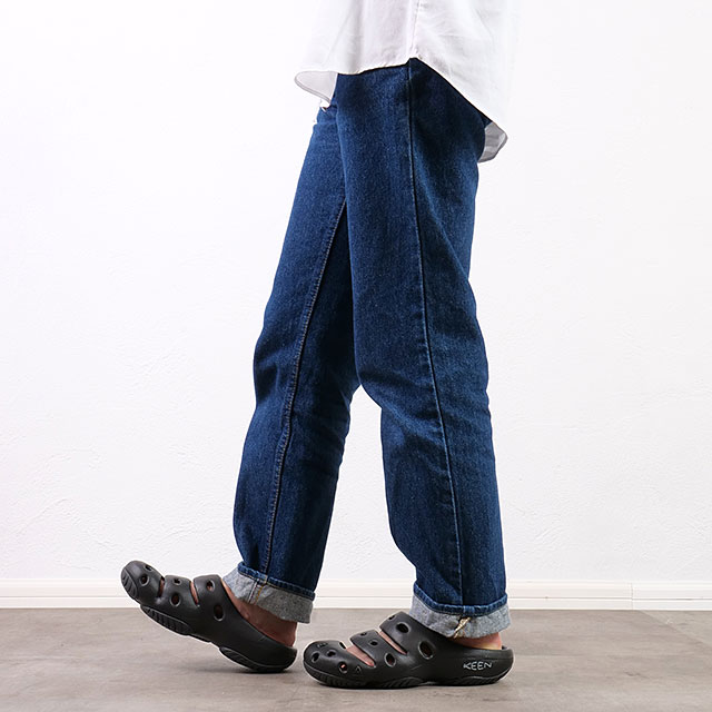 キーン KEEN レディース サンダル ヨギ 1028812 SS24 W YOGUI 靴 クロッグ キャンプ アウトドア Black Magnet 正規取扱店 | KEEN | 06