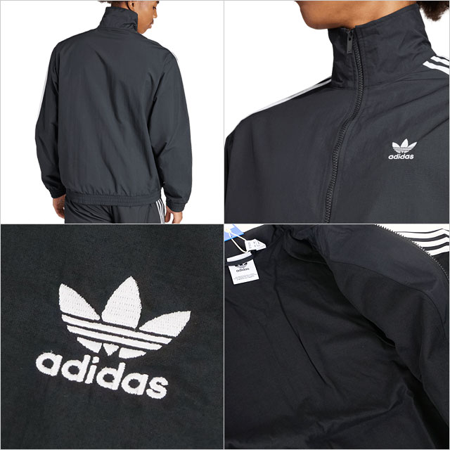 Adidas Adicolor Woven Firebird Track Top - Black / IT2491