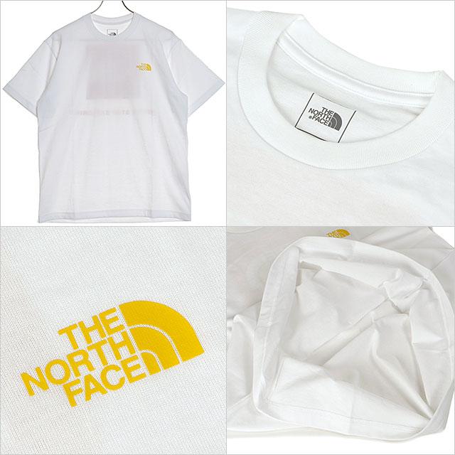 ザ・ノース・フェイス THE NORTH FACE メンズ ショートスリーブバンダナスクエアロゴティー NT32446-W SS24 S S Bandana Square Logo Tee Tシャツ ホワイト｜mischief｜03