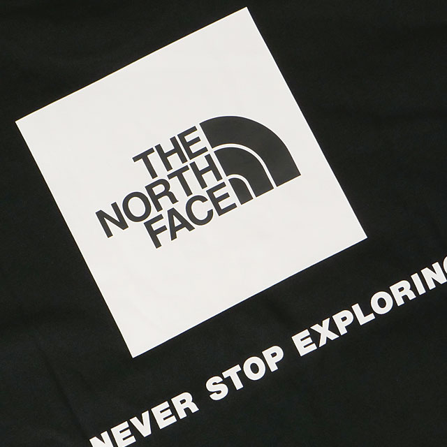 ザ・ノース・フェイス THE NORTH FACE メンズ ショートスリーブバックスクエアロゴティー NT32447-K SS24 S S Back Square Logo Tee Tシャツ ブラック｜mischief｜04