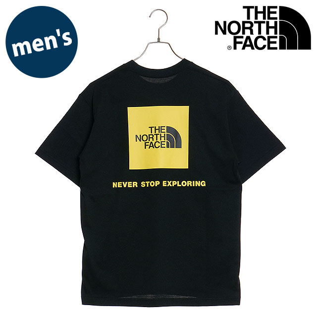 ザ・ノース・フェイス THE NORTH FACE メンズ ショートスリーブバックスクエアロゴティー NT32447-KS SS24 S S Back Square Logo Tee Tシャツ ブラック｜mischief｜02
