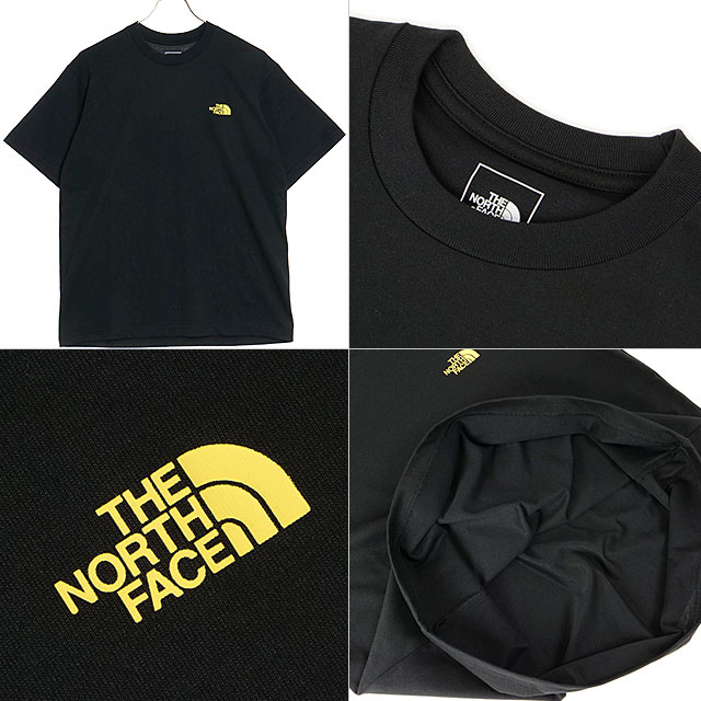 ザ・ノース・フェイス THE NORTH FACE メンズ ショートスリーブバックスクエアロゴティー NT32447-KS SS24 S S Back Square Logo Tee Tシャツ ブラック｜mischief｜03