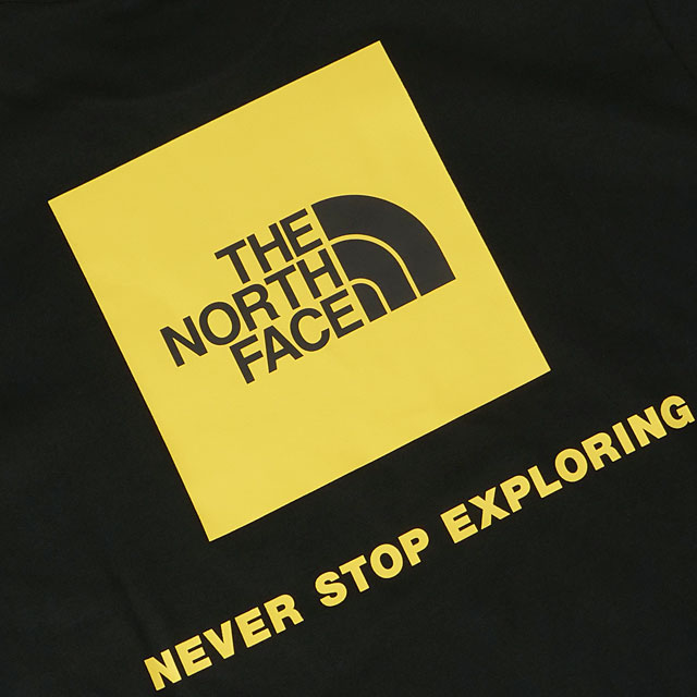 ザ・ノース・フェイス THE NORTH FACE メンズ ショートスリーブバックスクエアロゴティー NT32447-KS SS24 S S Back Square Logo Tee Tシャツ ブラック｜mischief｜04