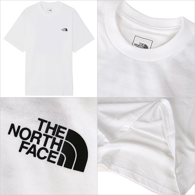 ザ・ノース・フェイス THE NORTH FACE メンズ ショートスリーブエントランスパーミッションティー NT32439-W SS24 半袖 Tシャツ アウトドア ホワイト｜mischief｜03