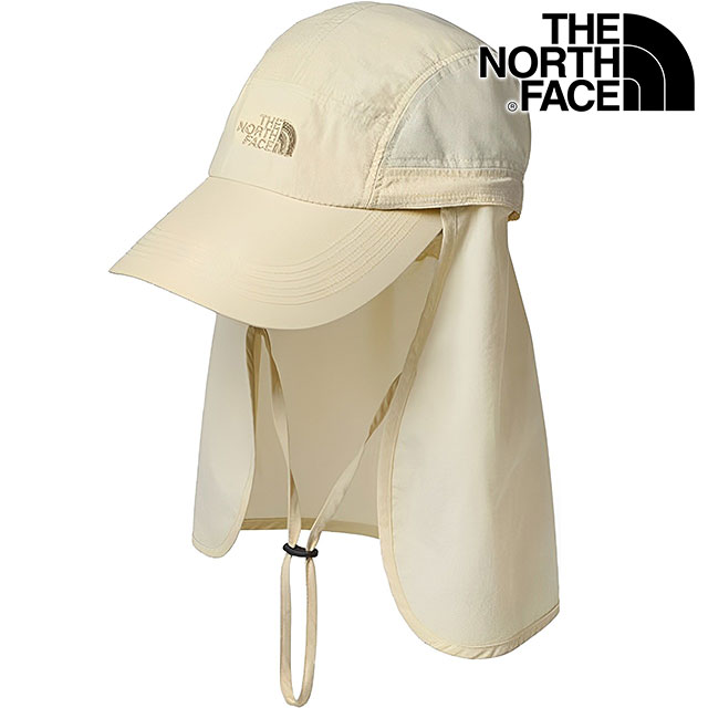 ザ・ノース・フェイス THE NORTH FACE サンシールドキャップ NN02308-GL SS24 Sunshield Cap TNF 帽子 UVケア 虫よけ加工 アウトドア グラベル｜mischief