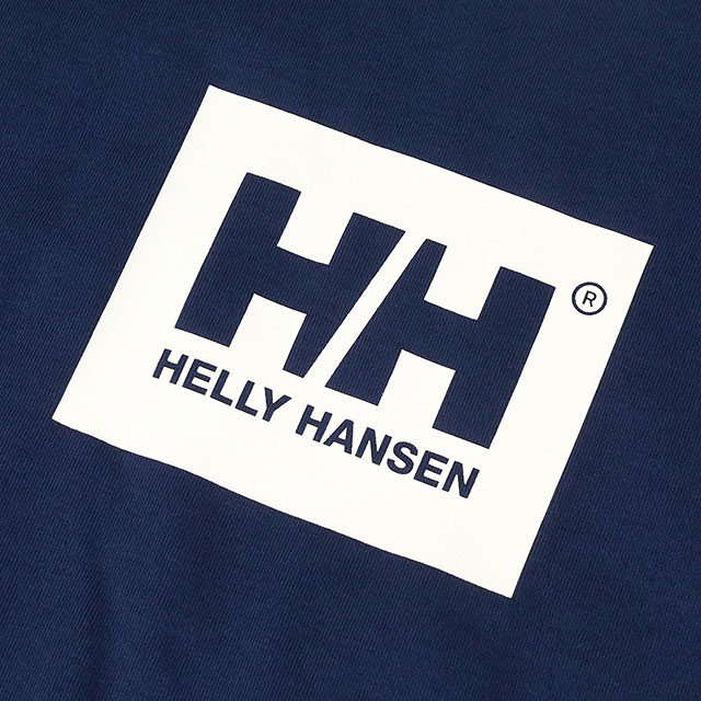 ヘリーハンセン HELLY HANSEN メンズ ショートスリーブHHロゴティー HH62406-ON SS24 半袖 Tシャツ UVカット 速乾 オーシャンネイビー 正規取扱店 | HELLY HANSEN | 03