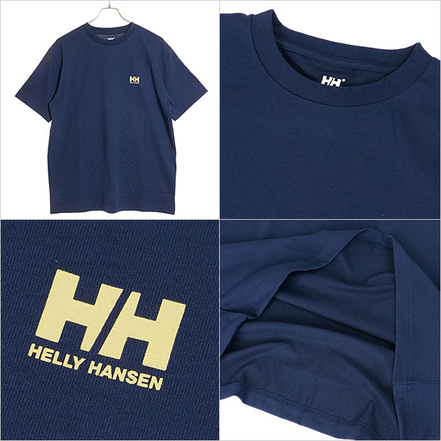 ヘリーハンセン HELLY HANSEN メンズ ショートスリーブHHランドスケープティー HH62411-ON SS24 半袖 Tシャツ UVカット 速乾 オーシャンネイビー 正規取扱店 | HELLY HANSEN | 02