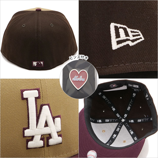 限定★NEW ERA ニューエラ キャップ ロサンゼルスドジャース RC 59FIFTY Anniversary ロサンゼルス・ドジャース ブルー