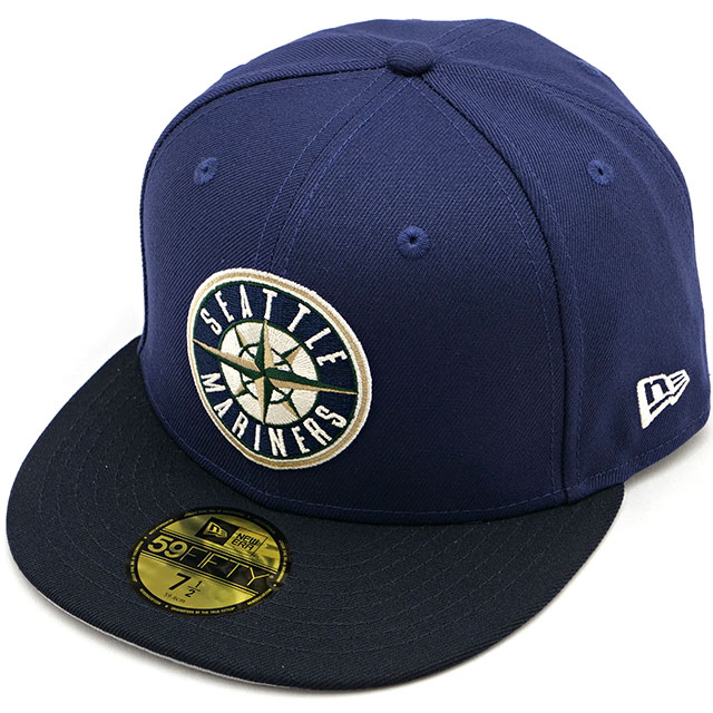 ニューエラ NEWERA キャップ シアトル・マリナーズ 14174577 SS24 59FIFTY メンズ・レディース 帽子 ライトネイビー ネイビー