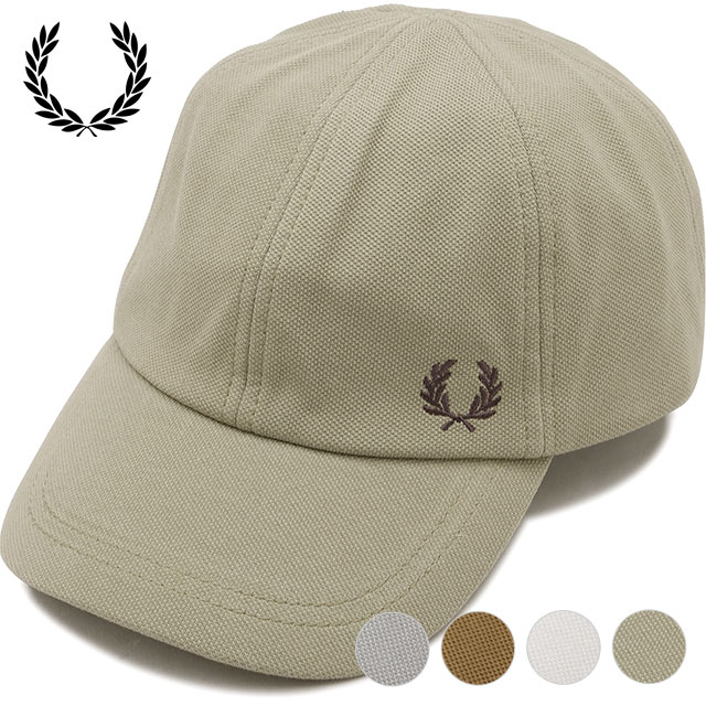 FRED PERRY（フレッドペリー） ピケクラシックキャップ HW6726 SS24