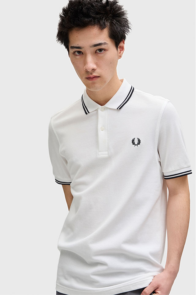 FRED PERRY フレッドペリー ポロシャツ ツイン ティップド