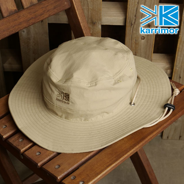 カリマー Karrimor サーモシールドハット 200120-0500 SS24 thermo shield hat メンズ・レディース 帽子 アウトドア 遮熱 UVケア 抗菌防臭 Beige｜mischief｜02