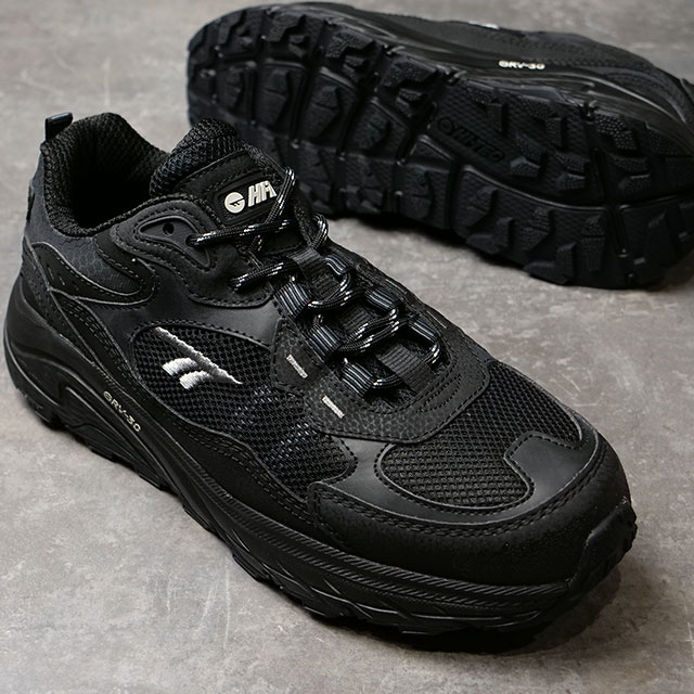 ハイテック HI-TEC メンズ スニーカー イーストエンド ウォータープルーフ 53143346 EASTEND WP 靴 アウトドア 防水 衝撃吸収 BLACKcp 正規取扱店 | HI-TEC | 01