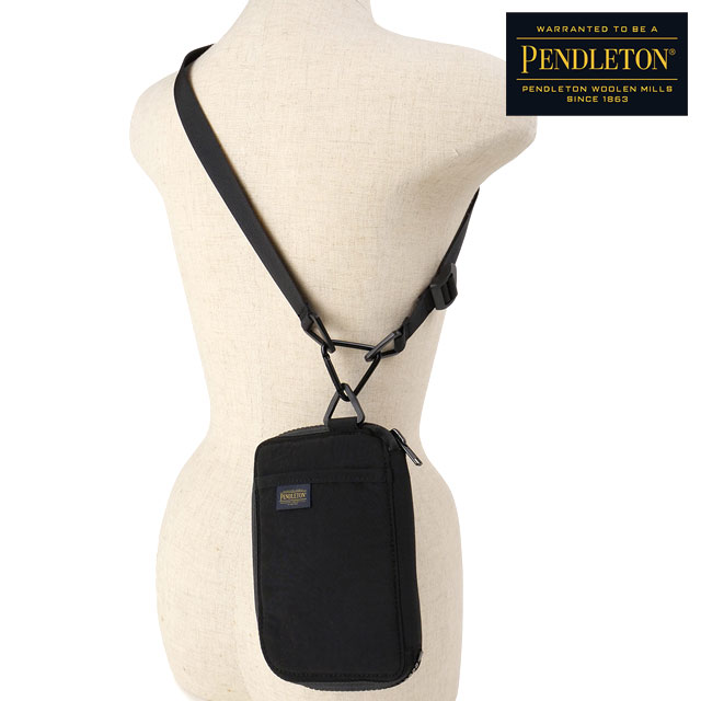 ペンドルトン PENDLETON マルチネックポーチ PDT-IMR-241002 MULTI NECK POUCH メンズ・レディース MARIE INABA 鞄 エコバッグ ショルダーポーチ BLK 正規取扱店 | PENDLETON