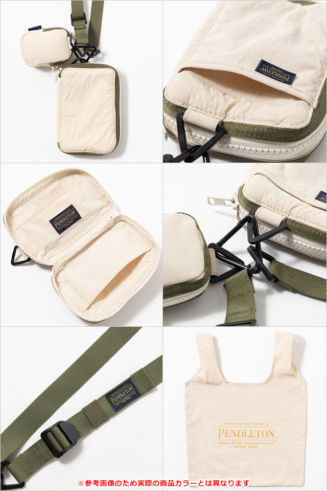 ペンドルトン PENDLETON マルチネックポーチ PDT-IMR-241002 MULTI NECK POUCH メンズ・レディース MARIE INABA 鞄 エコバッグ ショルダーポーチ BLK 正規取扱店 | PENDLETON | 02