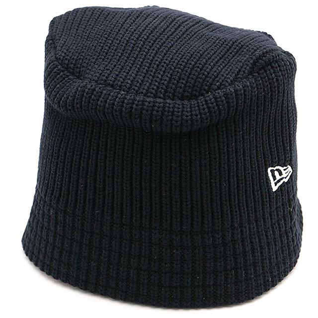 業務用フリーサイズ NEW ERA ニットバケット Knit Bucket ブラック 帽子