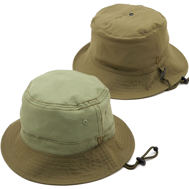 ニューエラ NEWERA バケットハット リバーシブルハット 14117139 SS24 Bucket-01 RV メンズ・レディース 帽子 パッカブル Lカーキ カーキ｜mischief