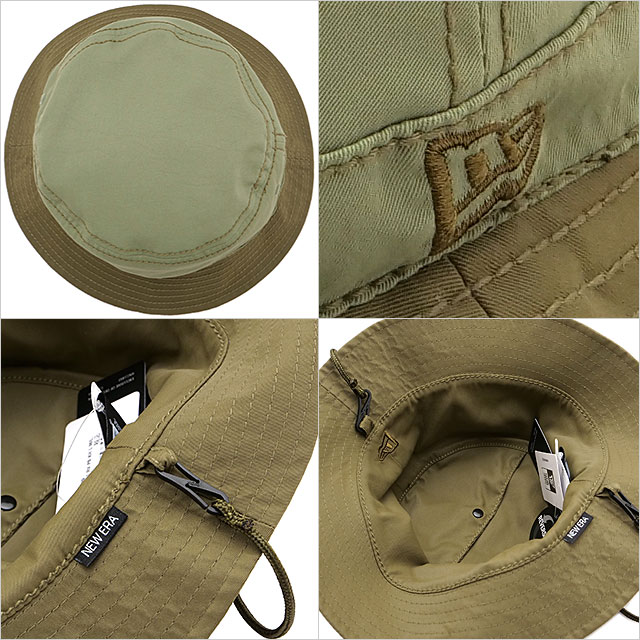 ニューエラ NEWERA バケットハット リバーシブルハット 14117139 SS24 Bucket-01 RV メンズ・レディース 帽子 パッカブル Lカーキ カーキ｜mischief｜03