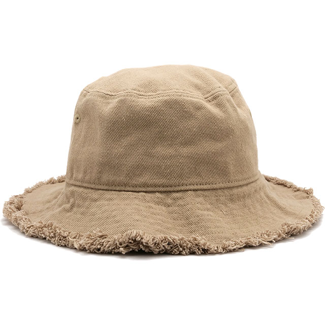 ニューエラ NEWERA バケットハット 14109605 SS24 Bucket-01 CUT OFF BASIC メンズ・レディース 帽子 カットオフ仕様 カーキ｜mischief｜02