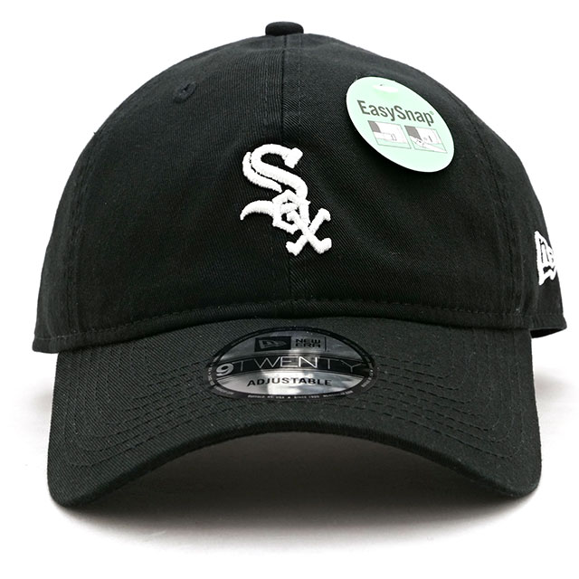 ニューエラ NEWERA キャップ シカゴ・ホワイトソックス 14109816 SS24 9TWENTY EasySnap メンズ・レディース 帽子 イージースナップ サイズ調整可能 ブラック｜mischief｜02