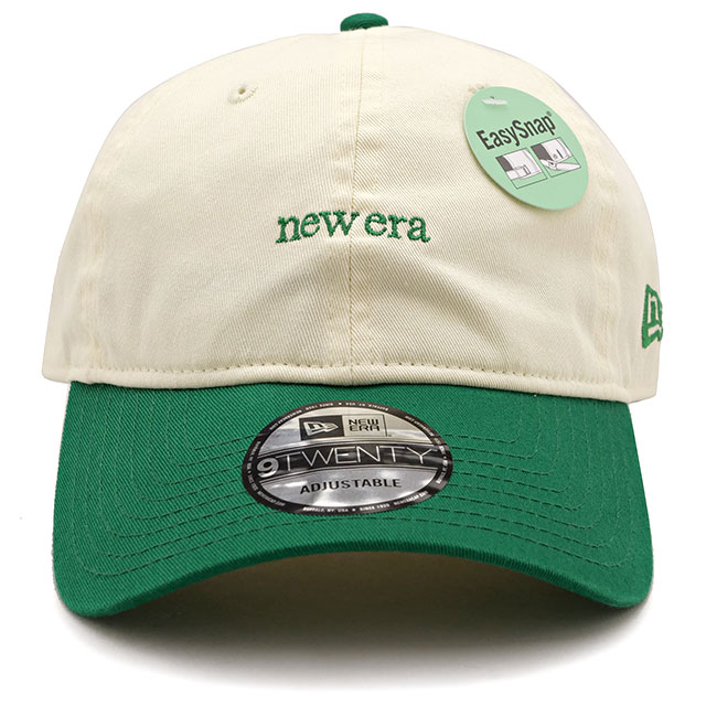 ニューエラ NEWERA キャップ 14109804 SS24 9TWENTY EasySnap メンズ・レディース 帽子 イージースナップ サイズ調整可能 クローム ケリーグリーン｜mischief｜02