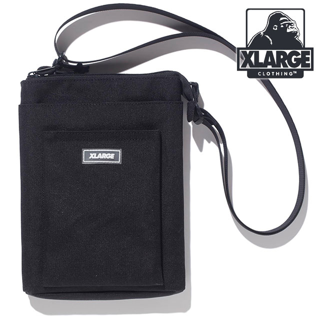 XLARGE（エクストラ ラージ） メンズ ラバーパッチド ショルダーバッグ