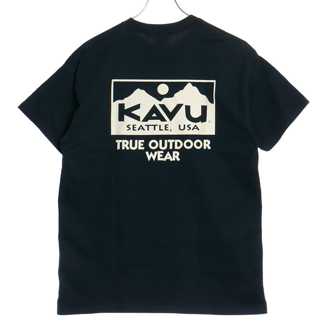 カブー KAVU メンズ トゥルーロゴTシャツ 19822032 SS24 TRUE LOGO Te...