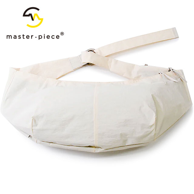 マスターピース master-piece サッシュ ボディバッグ 03050-003 SS24 Sash メンズ・レディース 鞄 日本製 ワンショルダー IVORY｜mischief｜02