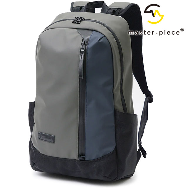 マスターピース master-piece スリック バックパック 02482-015 slick-v2 メンズ・レディース 鞄 日本製 リュック デイパック ビジネスバッグ GRAY 正規取扱店 | master-piece | 01