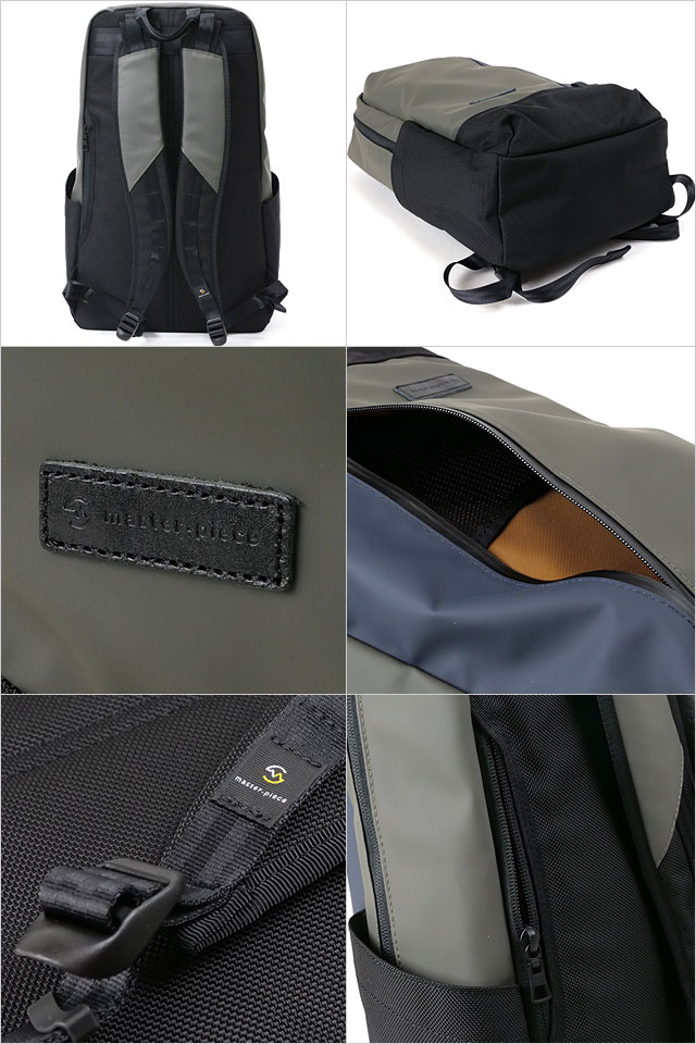 マスターピース master-piece スリック バックパック 02482-015 slick-v2 メンズ・レディース 鞄 日本製 リュック デイパック ビジネスバッグ GRAY 正規取扱店 | master-piece | 02