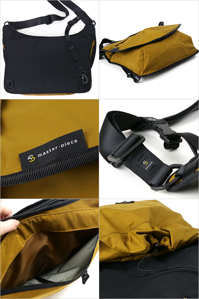 マスターピース master-piece フェイス メッセンジャーバッグ 02872-024 face メンズ・レディース 鞄 日本製 ボディバッグ ワンショルダー CAMEL 正規取扱店 | master-piece | 02