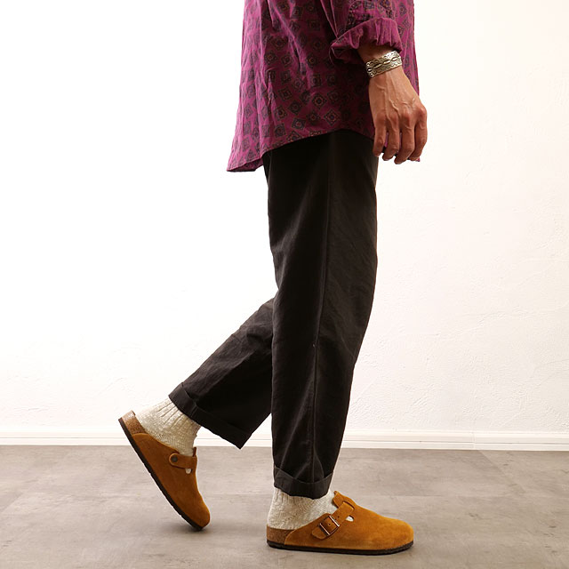 BIRKENSTOCK ビルケンシュトック サンダル ボストン ベロア 1027110